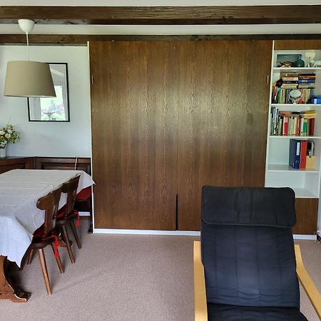 Appartement In Hus Signal Met Prachtig Uitzicht Op De Bergen Klosters Bagian luar foto